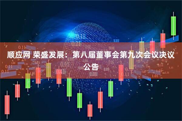 顺应网 荣盛发展：第八届董事会第九次会议决议公告